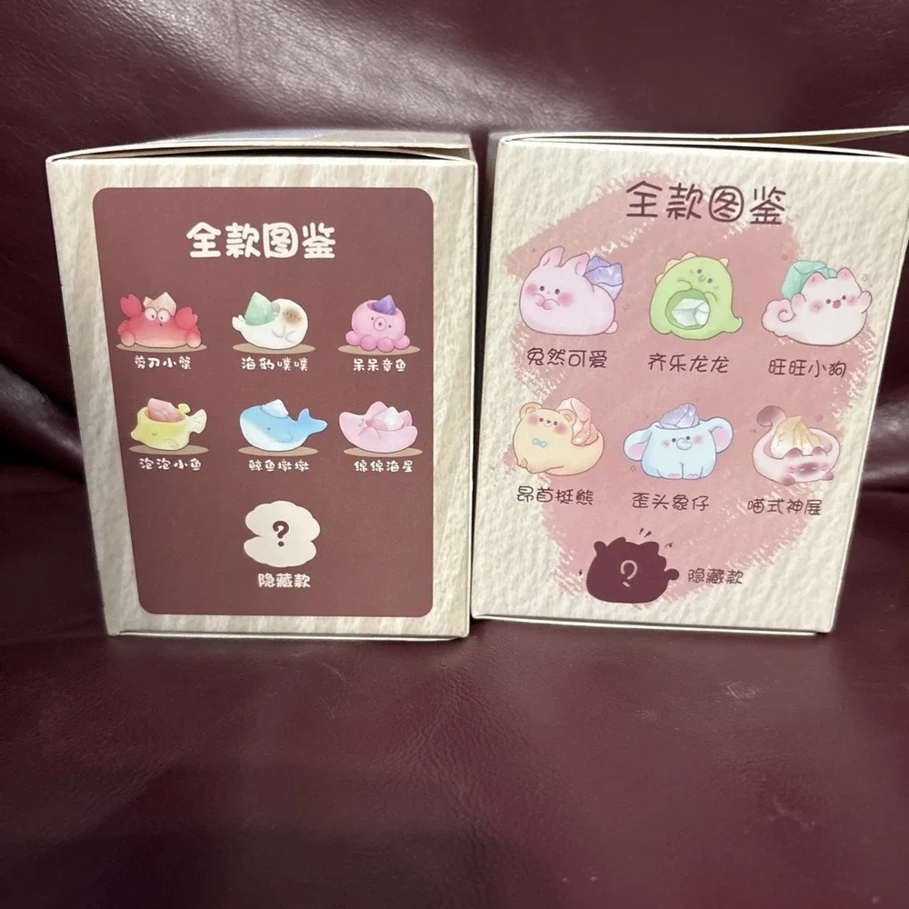 Changdong Craft Wofling Cute Pet Elves & Blue Sea Crystal Spirit‎ Blind Box  NIB